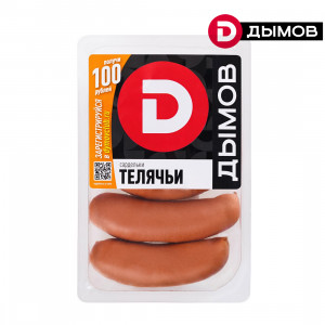 Сардельки Телячьи Дымов