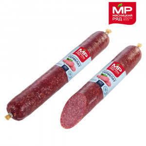 Колбаса сырокопченая Сервелат Мясницкий ряд