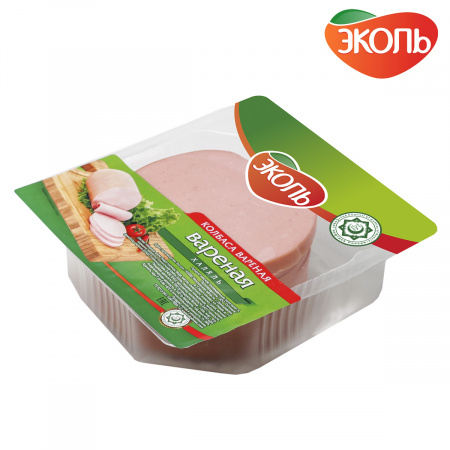 Вареная колбаса "Вареная Халяль" Эколь	