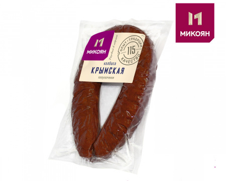 Колбаса полукопченая "Крымская" Микоян