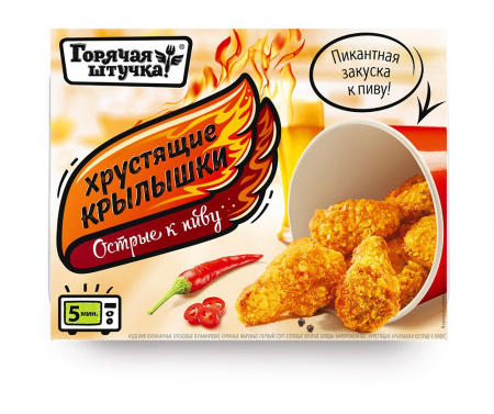 Хрустящие крылышки острые к пиву шт. Горячая штучка