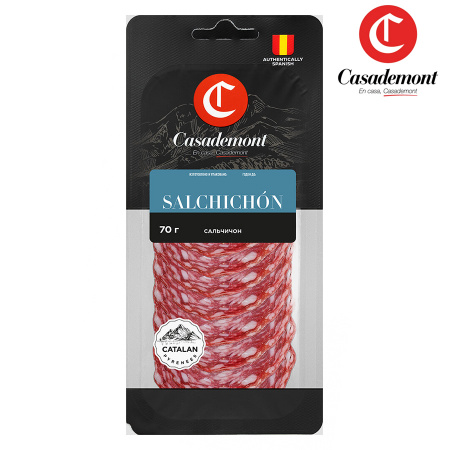 Нарезка Сальчичон Экстра Salchichon Extra sliced Casademont