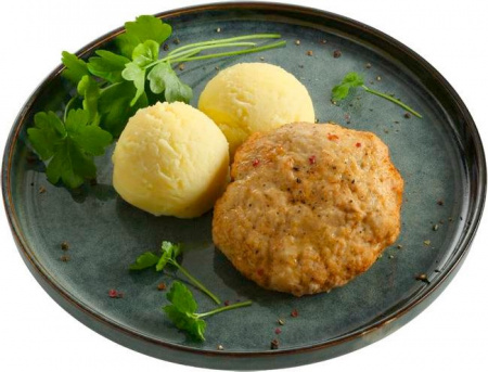 Котлета куриная с картофельным пюре
