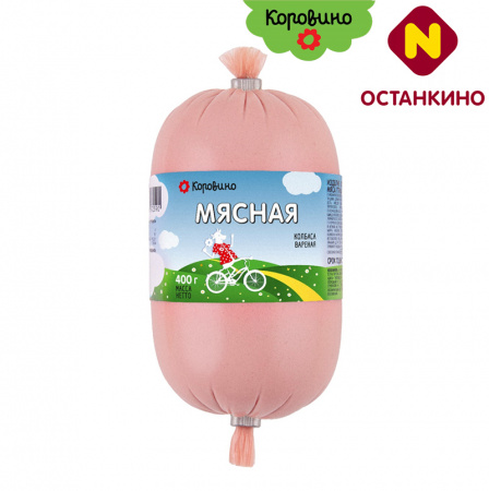 Колбаса вареная  «Мясная» ТМ Коровино