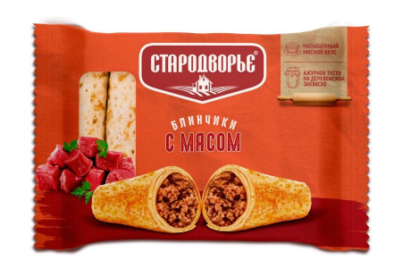 Блинчики с мясом шт.