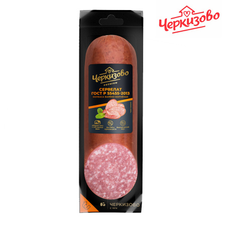 Колбаса варено-копченая Сервелат ГОСТ Черкизово