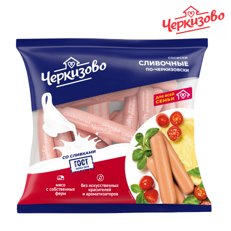 Сосиски Сливочные по-Черкизовски
