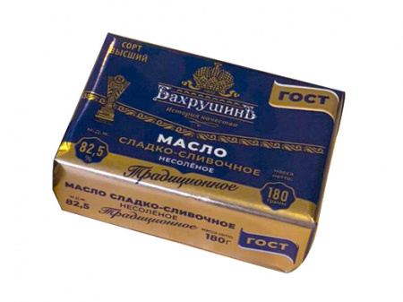 Масло сливочное ГОСТ 82,5% 