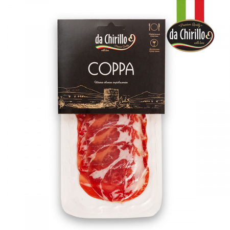 Нарезка Шейка свиная сыровяленная "Коппа" (COPPA) da Chirillo