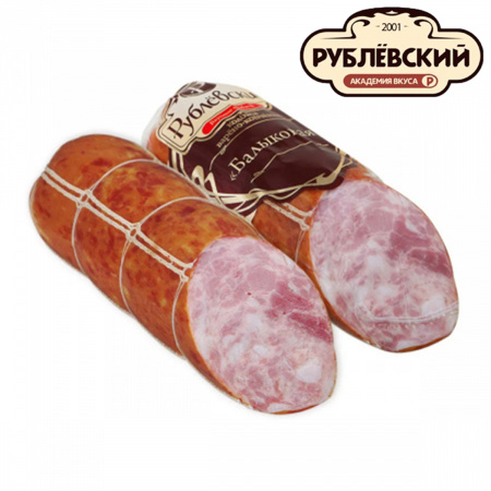 Колбаса варено-копченая Балыковая Рублевский