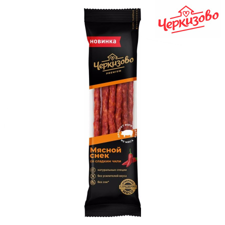 Мясной снек со сладким чили сырокопченый Черкизово