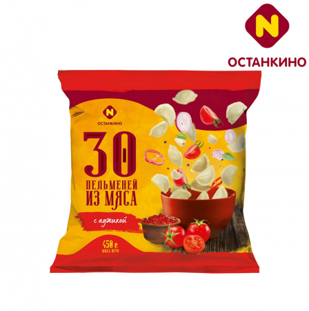Пельмени с аджикой Останкино