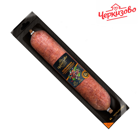 Колбаса сырокопченая Сальчичон с розовым перцем