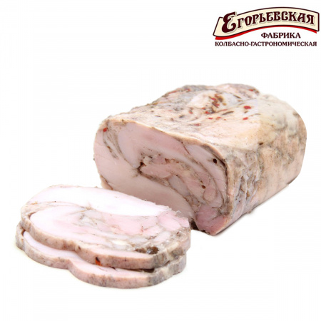 Рулет куриный с чесноком запеченный Егорьевская КГФ