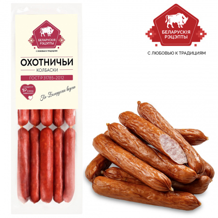 Колбаски Охотничьи ГОСТ полукопченые Белорусские рецепты