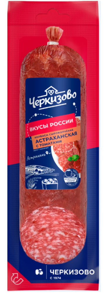 Колбаса Астраханская с томатами Черкизово